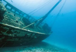 Океанологи из США нашли на дне Мексиканского залива остов затонувшего корабля XIX века