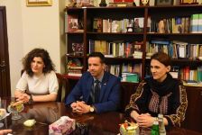 ADU-nun rektoru Rumıniyanın Piteşti Universitetinin nümayəndələri ilə görüşüb (FOTO)