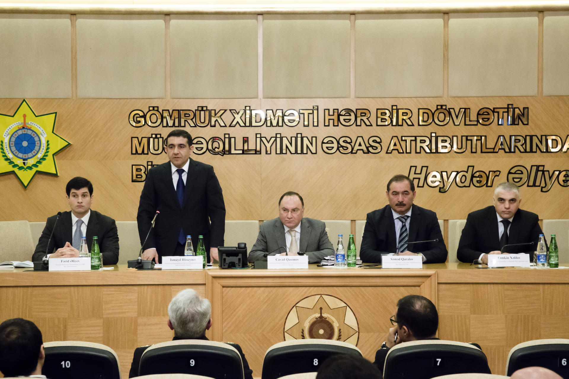Dövlət Gömrük Komitəsində gömrük təmsilçiləri ilə görüş keçirilib (FOTO)