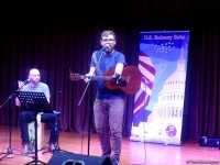 Идти за своей мечтой: американский гитарист с ограниченными возможностями выступил в Баку (ФОТО)