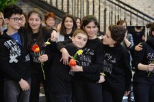 Азербайджанские школьники представили интерактивный проект "Когда меня не будет" (ФОТО)