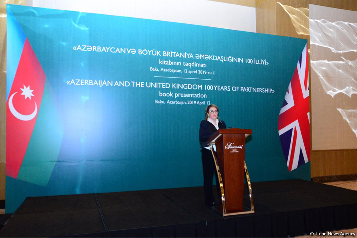 Bakıda “Azərbaycan və Böyük Britaniya əməkdaşlığının 100 illiyi” kitabının təqdimatı olub (FOTO) (YENİLƏNİB)