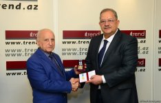 Сотрудники АМИ Trend награждены за активное освещение 100-летнего юбилея органов безопасности Азербайджана (ФОТО)