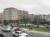 Paytaxtda iki dairədə nəqliyyat şəraiti yaxşılaşdırılır (FOTO)