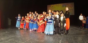 Танцующий Большой Кавказ в Шеки (ФОТО)