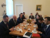 Mammadyarov meets with Secretary of State of Poland (PHOTO)