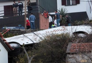At least 29 killed in Madeira when tourist bus veers off the road