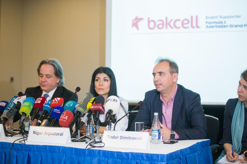 Bakcell Formula 1 Azərbaycan Qran Prisinin ilk rəsmi dəstəkçisi olub (FOTO)