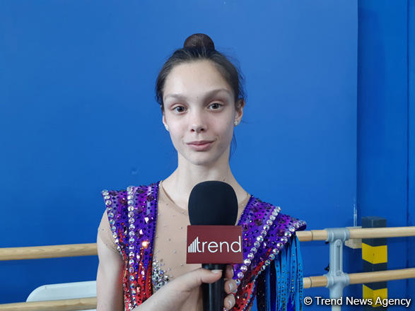 В Национальной арене гимнастики в Баку очень удобно выступать – израильская гимнастка