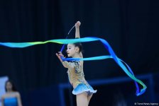 Лучшие моменты Международного турнира по художественной гимнастике AGF Junior Trophy (ФОТО)
