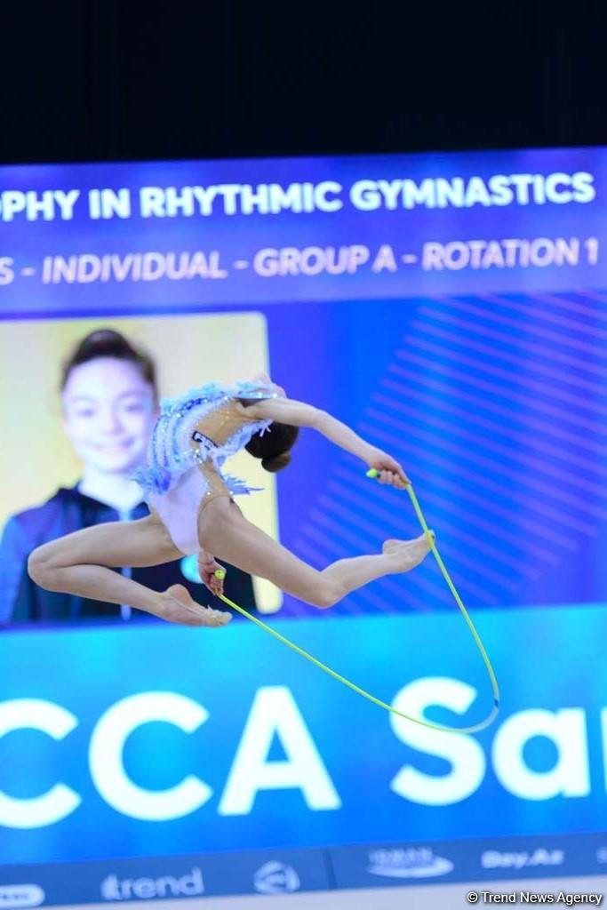 Bakıda bədii gimnastika üzrə 2-ci "AGF Junior Trophy" beynəlxalq turnirinə start verilib (FOTO)