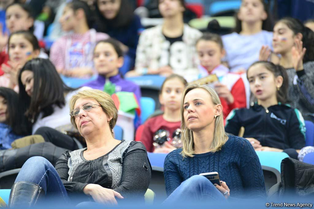 Bakıda bədii gimnastika üzrə 2-ci "AGF Junior Trophy" beynəlxalq turnirinə start verilib (FOTO)
