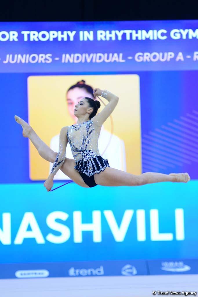 Milli Gimnastika Arenasında bədii gimnastika üzrə "AGF Junior Trophy" beynəlxalq turniri davam edir (FOTO)