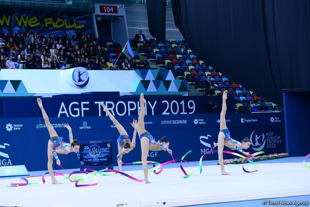 AGF 2nd Junior Trophy in Rhythmic Gymnastics continue in Baku (PHOTO)
