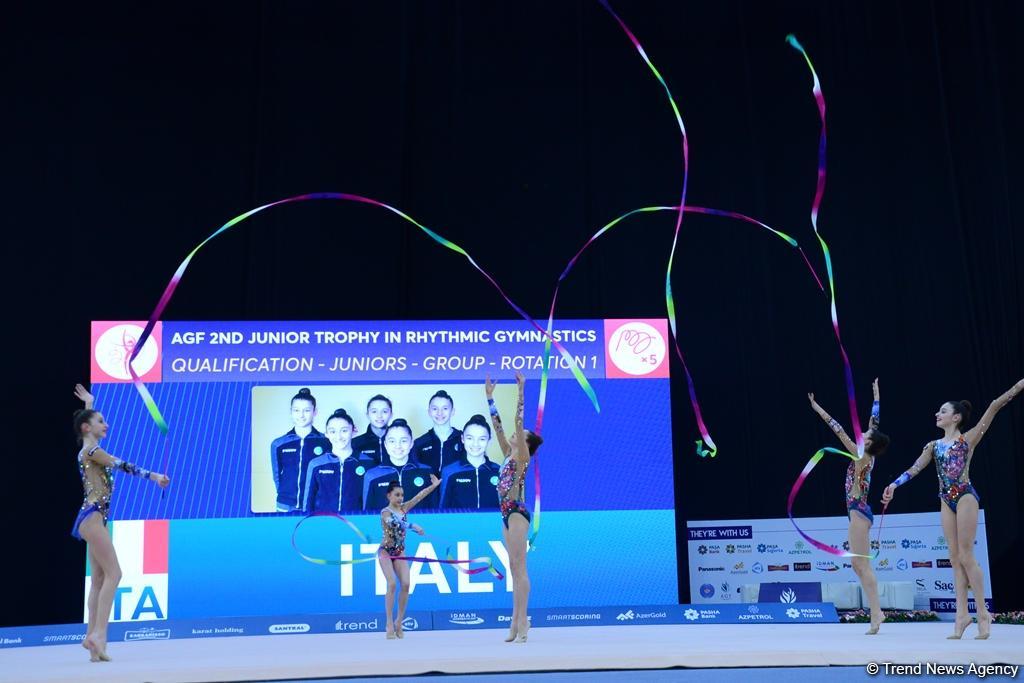AGF 2nd Junior Trophy in Rhythmic Gymnastics continue in Baku (PHOTO)