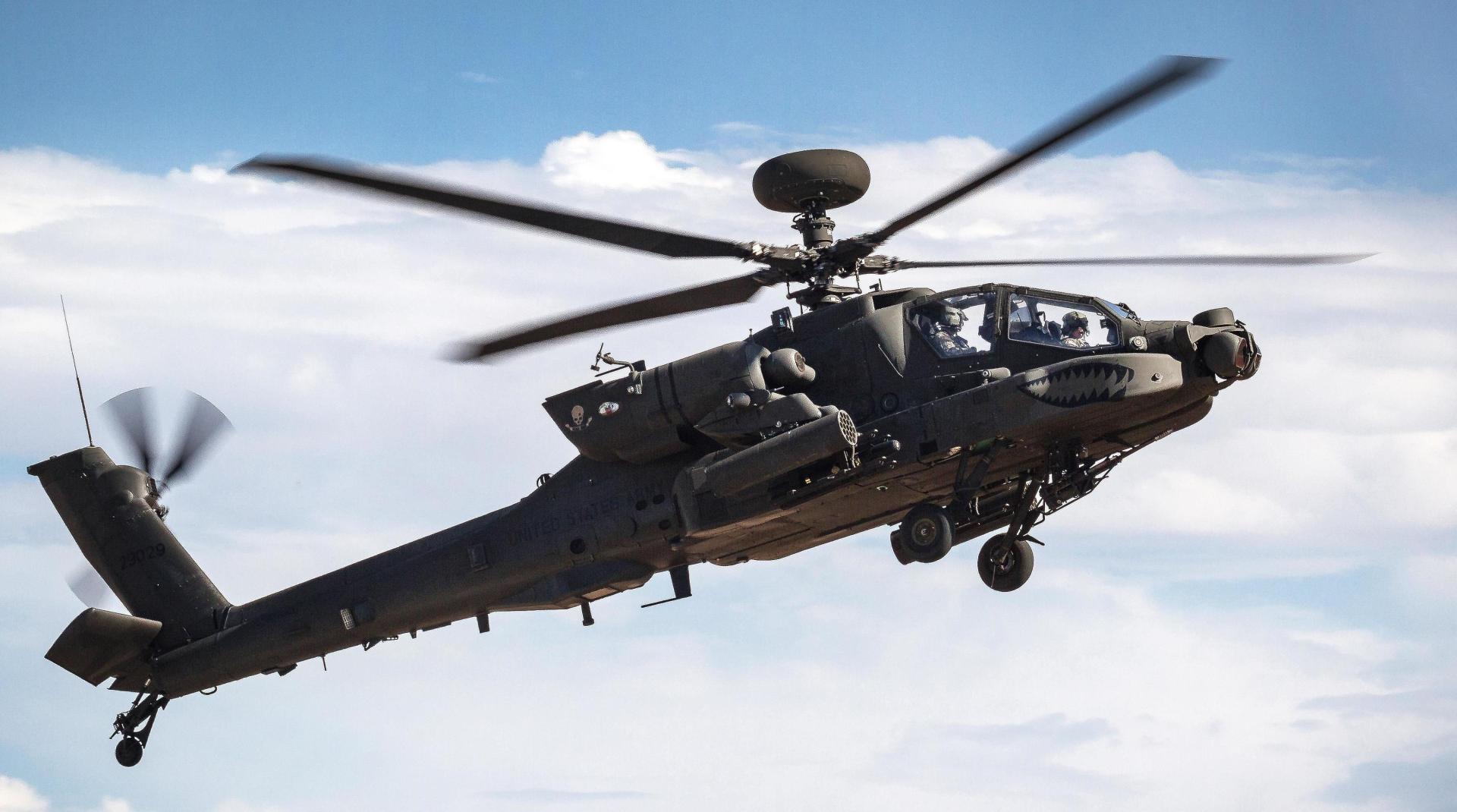 UK sends five Apache helicopters to Estonia