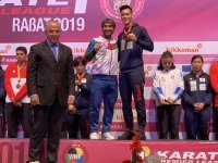 Рафаэль Агаев завоевал бронзовую медаль на турнире Премьер лига Karate 1 (ФОТО)
