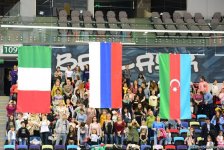 Азербайджанские гимнастки завоевали три медали: награждены победители AGF Junior Trophy в упражнениях со скакалкой, мячом, булавами и лентой (ФОТО)
