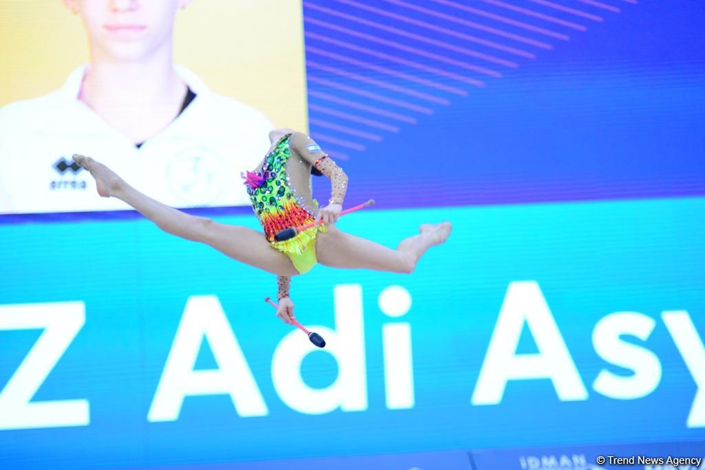 Bakıda bədii gimnastika üzrə AGF Junior Trophy beynəlxalq turnirinin final yarışları davam edir (FOTOREPORTAJ)