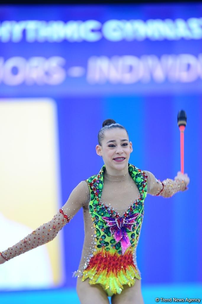 Bakıda bədii gimnastika üzrə AGF Junior Trophy beynəlxalq turnirinin final yarışları davam edir (FOTOREPORTAJ)