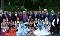 Nazir müavini “Oş-Türk dünyasının mədəniyyət paytaxtı” layihəsinin rəsmi açılış mərasimində iştirak edib (FOTO)