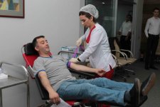 Blood donation campaign held at Azerbaijan's AtaBank (PHOTO)