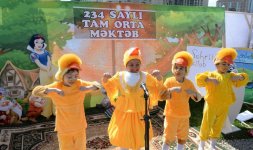 В парке Центра Гейдара Алиева прошел "День чтения" (ФОТО)