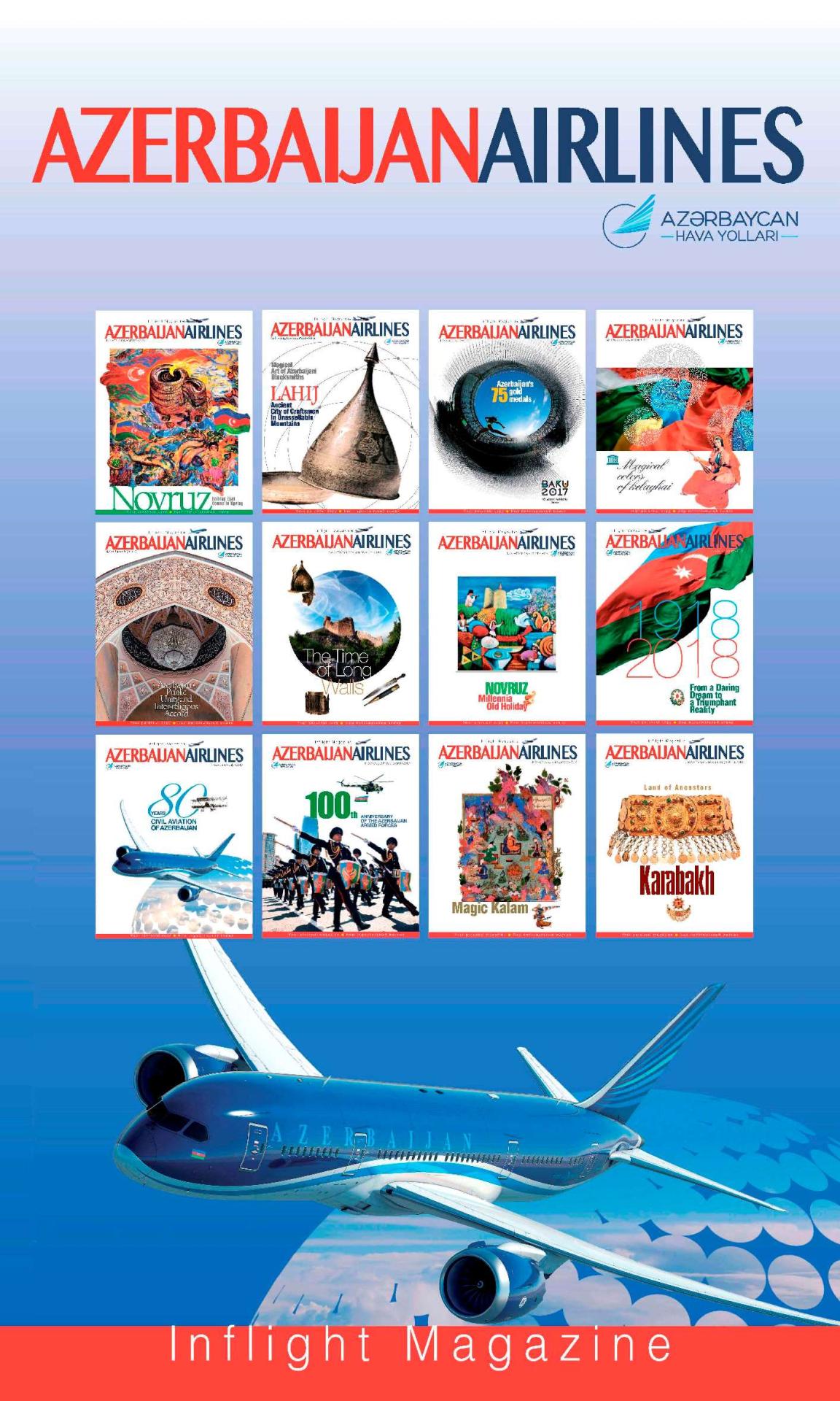 Azerbaijan Airlines in-flight magazine receives prestigious “National Heritage” award (PHOTO) - Gallery Image