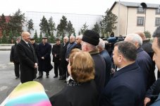 Azerbaijani president attends opening of Mardakan-Gala highway (PHOTO)