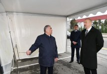 Azerbaijani president attends opening of Mardakan-Gala highway (PHOTO)