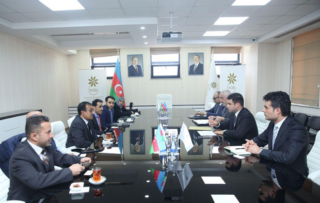 Meeting held between Saudi delegation and Azerbaijan’s Agency for SMEs Development