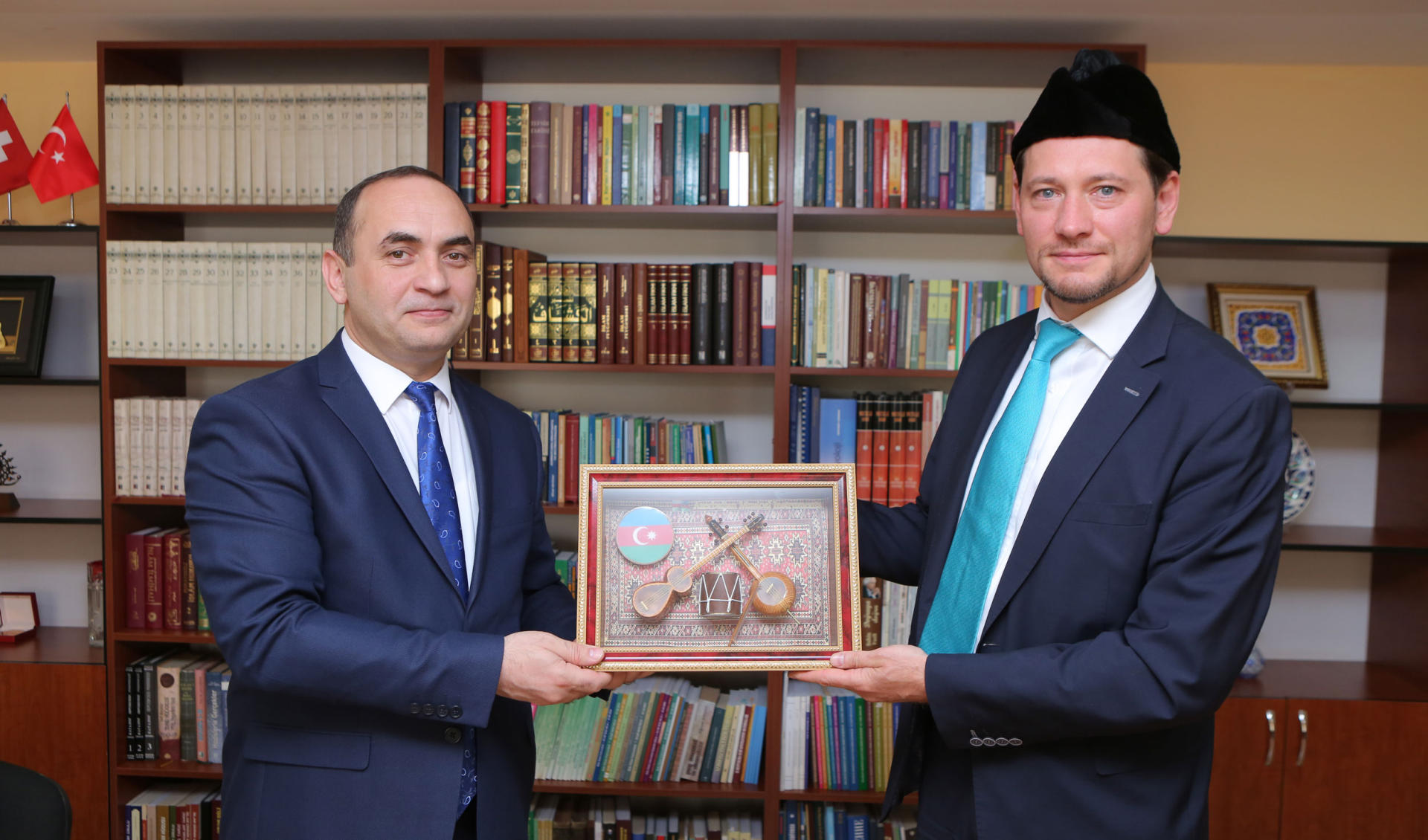 İlahiyyat İnstitutunda “Rusiyada İslam tarixi” kitabının təqdimatı olub (FOTO)