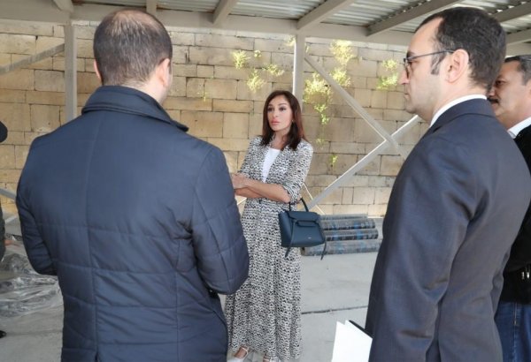 First VP Mehriban Aliyeva views work done at Icherisheher State Historical and Architectural Reserve (ФОТО)