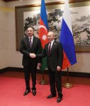 Azerbaijani president meets with Russian counterpart in Beijing (PHOTO) - Gallery Thumbnail