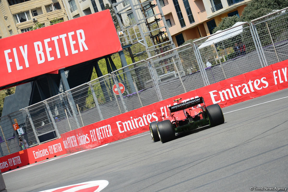 Начался первый свободный заезд на Гран При Формулы 1 SOCAR Азербайджан (ФОТО)