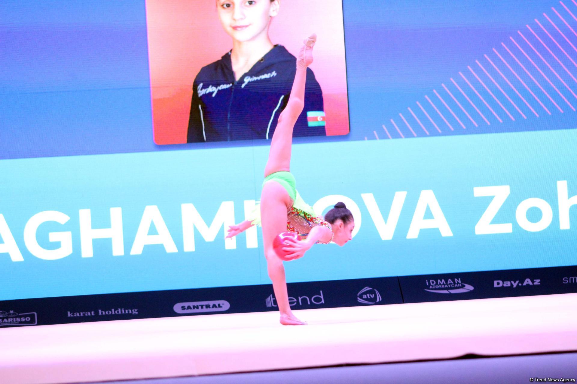 Лучшие моменты первого дня Кубка мира по художественной гимнастике в Баку (ФОТО)