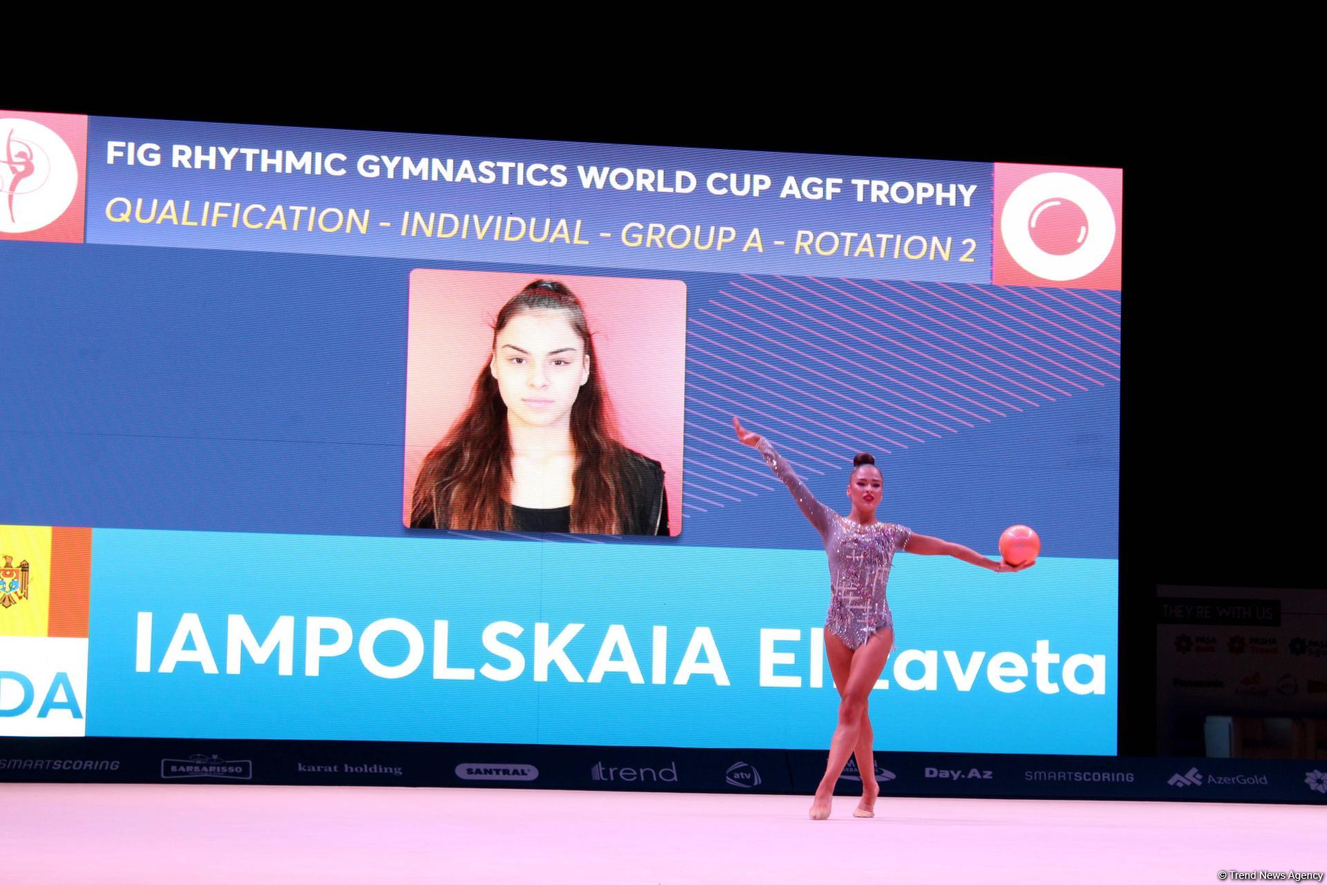 Milli Gimnastika Arenasında bədii gimnastika üzrə Dünya Kuboku keçirilir (FOTO)