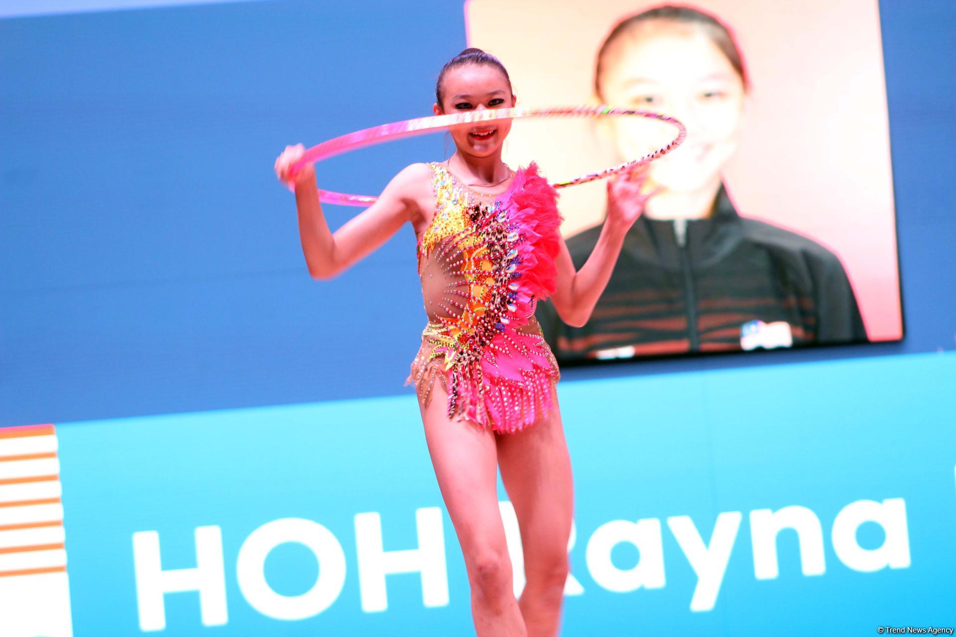 В Баку проходит Кубок мира по художественной гимнастике (ФОТО)