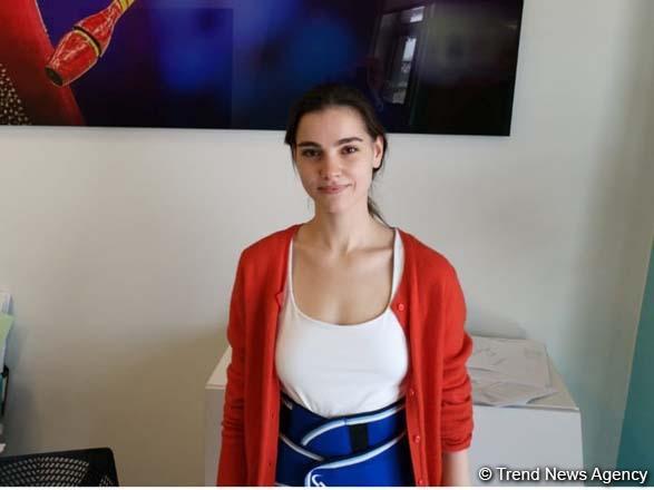 Siyana Vasileva zədəsi haqqında: Qısa zamanda sağalacağıma ümid edirəm