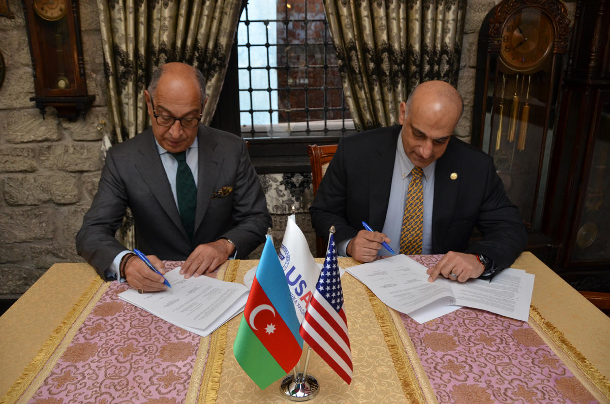 USAID and the United States-Azerbaijan Chamber of Commerce Sign Partnership Agreement (PHOTO) - Gallery Image