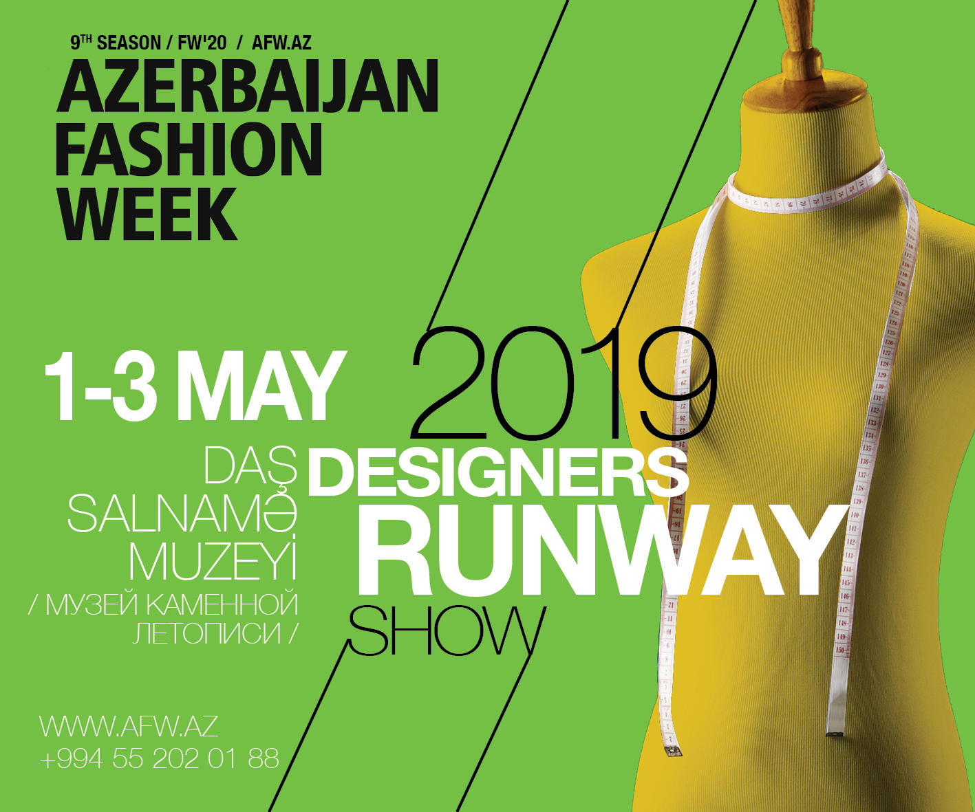 Объявлена дата девятого сезона Azerbaijan Fashion Week (ФОТО)