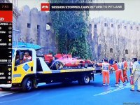 Next serious accident at Formula 1 SOCAR Azerbaijan Grand Prix 2019 (PHOTO)