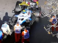 Formula 1-də ağır qəza – Bolid sıradan çıxdı (FOTO)