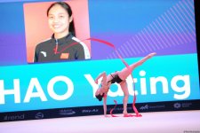 Bakıda bədii gimnastika üzrə Dünya Kubokunun ikinci yarış günü başlayıb (FOTO)