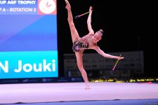Day 2 of FIG Rhythmic Gymnastics World Cup kicks off in Baku (PHOTO) - Gallery Thumbnail