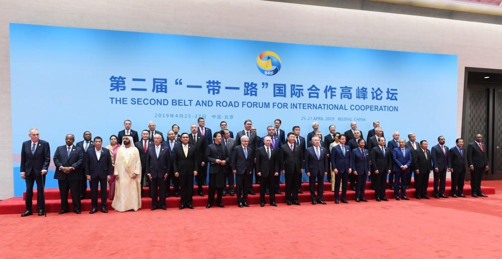 Ilham Aliyev attends Second Road and Belt International Cooperation Forum in Beijing (PHOTO)