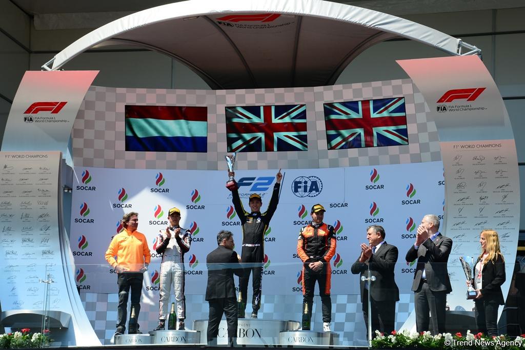 Определились победители F2 в рамках Гран При Формулы 1 SOCAR Азербайджан (ФОТО)
