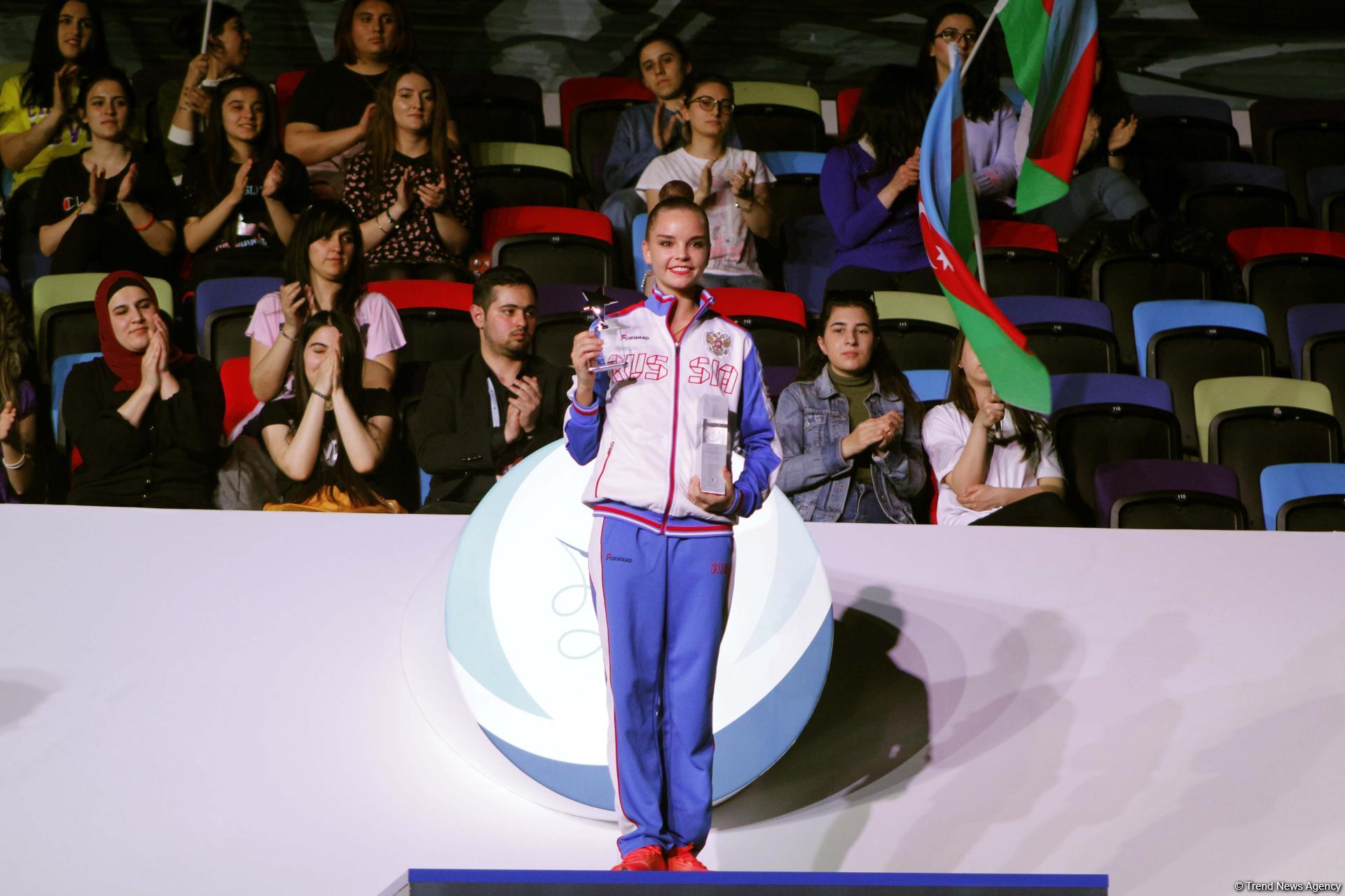 Award ceremony of World Cup in individual all-around held in Baku (PHOTO)