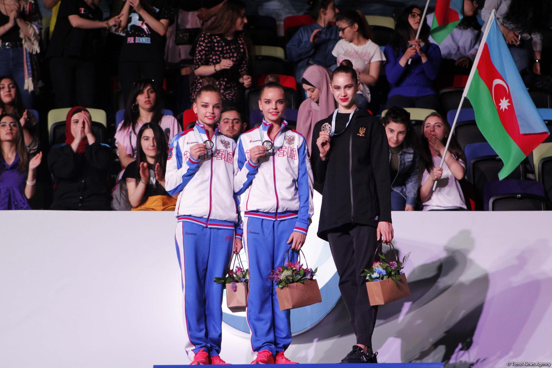 Award ceremony of World Cup in individual all-around held in Baku (PHOTO) - Gallery Image