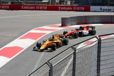 Bakıda Formula 2 üzrə ikinci yarışa start verildi (FOTO)